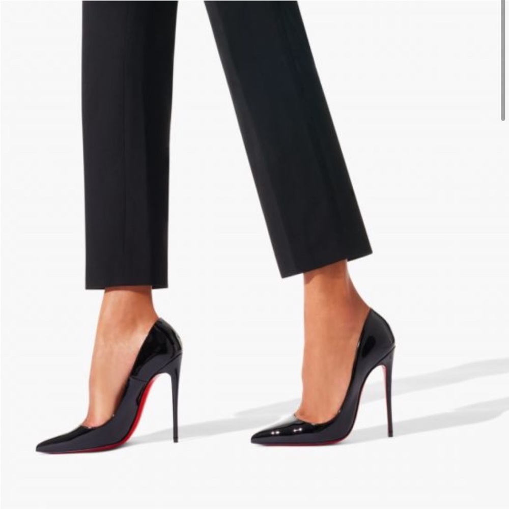CHRISTIAN LOUBOUTIN So Kate Black Patent size 37